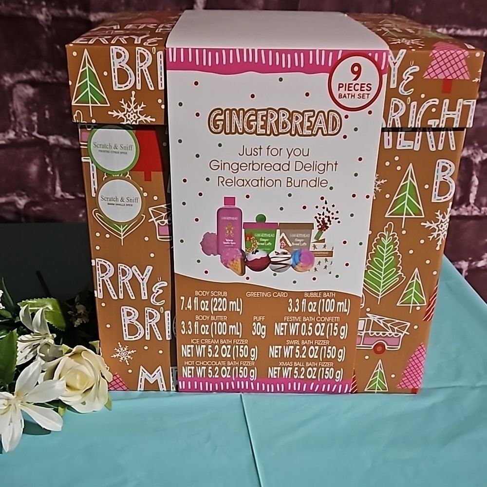 Gingerbread  Delight Relaxation Bundle CLEARANCE